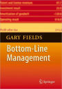 Bottom Line Management / Edition 1