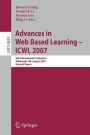 Advances in Web Based Learning - ICWL 2007: 6th International Conference, Edinburgh, UK, August 15-17, 2007, Revised Papers