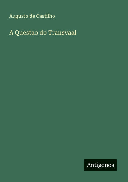 A Questao do Transvaal