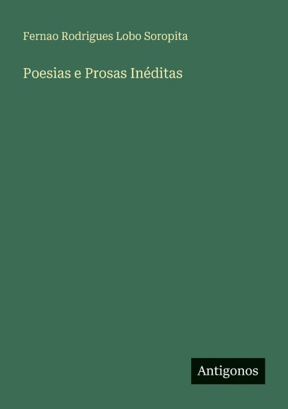 Poesias e Prosas Inï¿½ditas