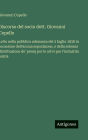 Discorso del socio dott. Giovanni Copello: Letto nella pubblica adunanza del 3 luglio 1838 in occasione dell'annua esposizione, e della solenne distribuzione de' premj per le arti e per l'industria patria