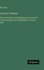 Essai sur l'asthme: Thï¿½se prï¿½sentï¿½e et publiquement soutenue ï¿½ la Facultï¿½ de mï¿½decine de Montpellier, le 9 juin 1838