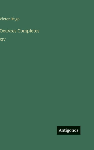 Oeuvres Completes: XIV
