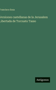 Title: Versiones castellanas de la Jerusalem Libertada de Torcuato Tasso, Author: Francisco Sosa