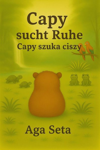 Capy sucht Ruhe. Capy szuka ciszy