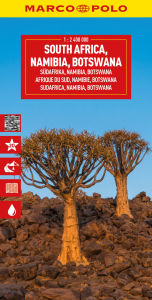 Title: South Africa, Namibia, Botswana Marco Polo Map, Author: Marco Polo