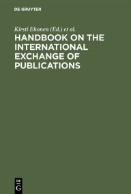 Title: Handbook on the International Exchange of Publications, Author: IFLA
