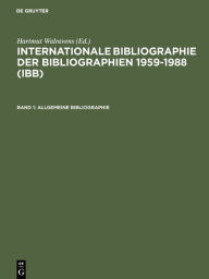 Title: Allgemeine Bibliographie, Author: Ursula Olejniczak