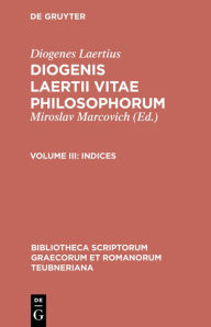 Title: Indices, Author: Diogenes Laertius