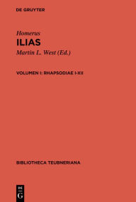 Title: Rhapsodiae I-XII, Author: Homerus
