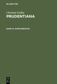 Title: Supplementum, Author: Christian Gnilka