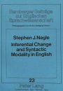 Inferential Change and Syntactic Modality in English