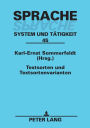 Textsorten und Textsortenvarianten