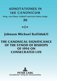 Title: The Canonical Significance of the Synod of Bishops of 1994 on Consecrated Life: From the 