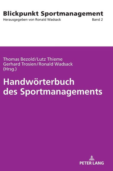 Handwoerterbuch des Sportmanagements