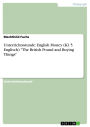 Unterrichtsstunde: English Money (Kl. 5 Englisch) The British Pound and Buying Things