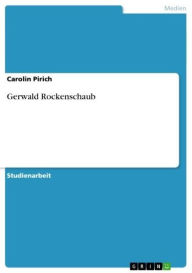 Title: Gerwald Rockenschaub, Author: Carolin Pirich