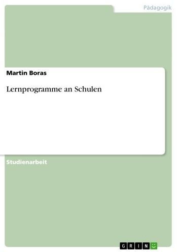 Lernprogramme an Schulen