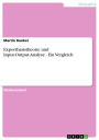 Exportbasistheorie und Input-Output-Analyse - Ein Vergleich: Ein Vergleich