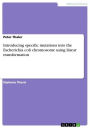 Introducing specific mutations into the Escherichia coli chromosome using linear transformation