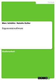 Title: Ergonomiesoftware, Author: Marc Schühle