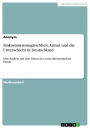 Einkommensungleichheit, Armut und die Unterschicht in Deutschland: Eine Analyse mit den Daten des sozio-ökonomischen Panels