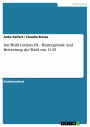 Die Wahl Lothars III. - Hintergründe und Bewertung der Wahl von 1125: Hintergründe und Bewertung der Wahl von 1125
