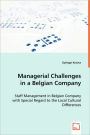 Managerial Challenges In A Belgian Company