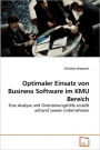 Optimaler Einsatz Von Business Software Im Kmu Bereich