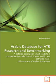 Arabic Database For Atr Research And Benchmarking