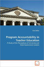 Program Accountability In Teacher Education