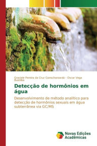 Title: Detecção de hormônios em água, Author: Pereira da Cruz Gonschorowski Graciele
