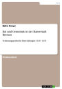 Rat und Gemeinde in der Hansestadt Bremen: Verfassungspolitische Entwicklungen 1330 - 1433
