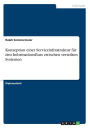 Konzeption einer Serviceinfrastruktur fï¿½r den Informationsfluss zwischen verteilten Systemen