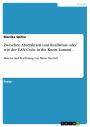 Zwischen Abstraktion und Realismus oder wie der EAN-Code in die Kunst kommt...: Malerei und Zeichnung von Milos Navratil