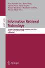 Information Retrieval Technology: 5th Asia Information Retrieval Symposium, AIRS 2009, Sapporo, Japan, October 21-23, 2009, Proceedings