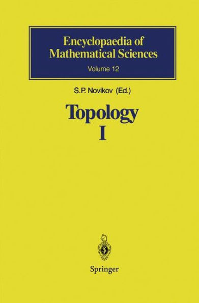 Topology I: General Survey / Edition 1