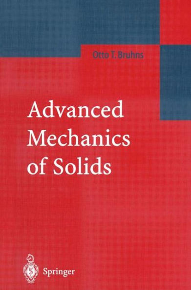 Advanced Mechanics of Solids / Edition 1