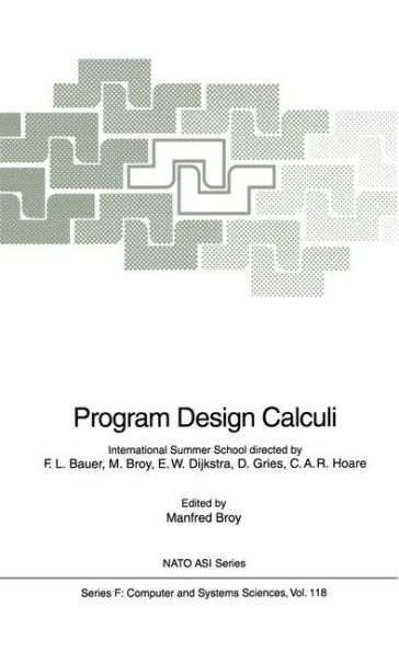 Program Design Calculi / Edition 1