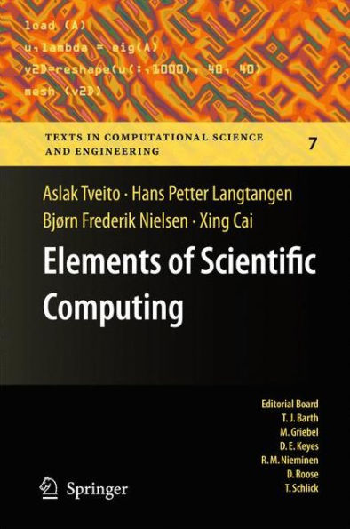 Elements of Scientific Computing / Edition 1