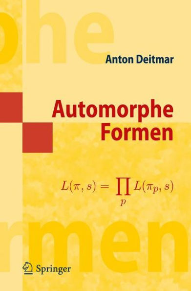Automorphe Formen / Edition 1