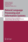 Natural Language Processing and Information Systems: 14th International Conference on Applications of Natural Language to Information Systems , NLDB 2009, Saarbrücken, Germany, June 24-26, 2009. Revised Papers