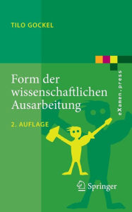 Title: Form der wissenschaftlichen Ausarbeitung: Studienarbeit, Diplomarbeit, Dissertation, Konferenzbeitrag, Author: Tilo Gockel