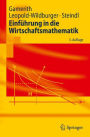 Einfï¿½hrung in die Wirtschaftsmathematik
