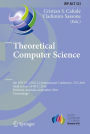 Theoretical Computer Science: 6th IFIP WG 2.2 International Conference, TCS 2010, Held as a Part of WCC 2010, Brisbane, Australia, September 20-23, 2010, Proceedings