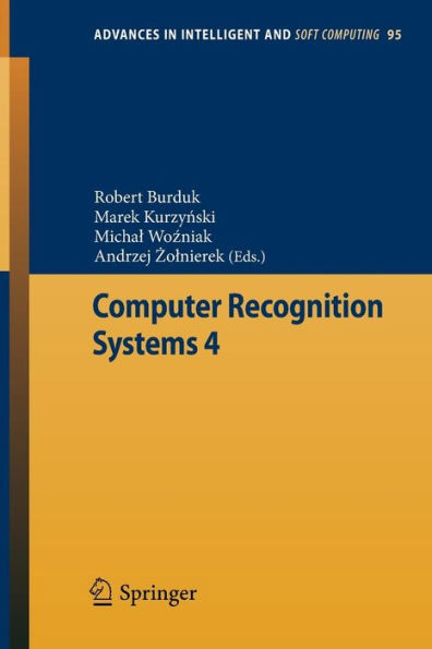 Computer Recognition Systems 4 / Edition 1