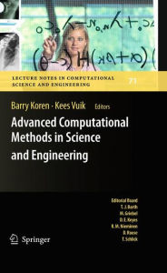 Title: Advanced Computational Methods in Science and Engineering, Author: Barry Koren