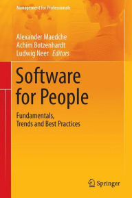 Title: Software for People: Fundamentals, Trends and Best Practices, Author: Alexander Maedche