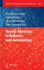 Recent Advances in Robotics and Automation