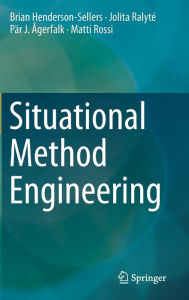 Title: Situational Method Engineering, Author: Brian Henderson-Sellers
